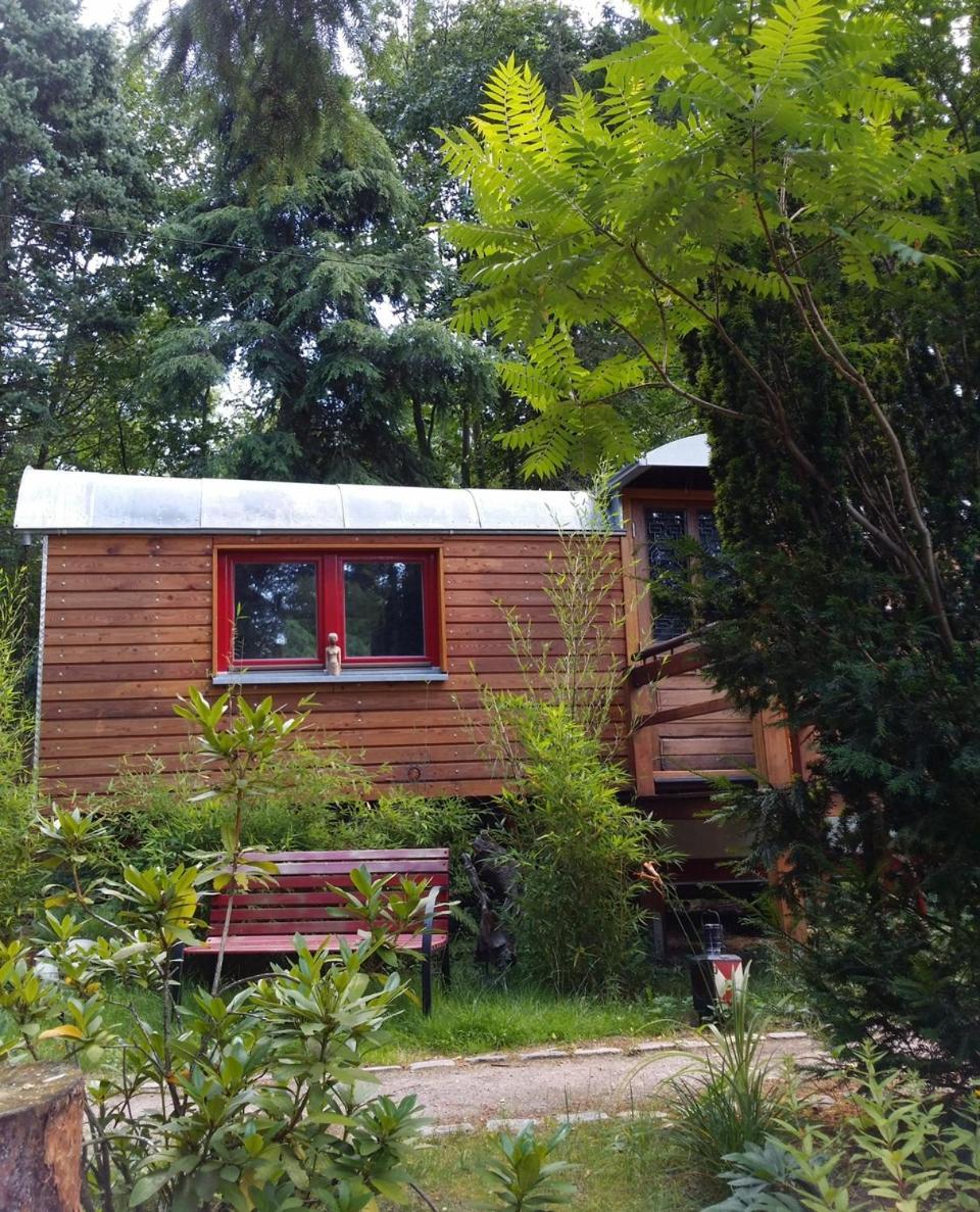 Hotel Zirkuswagen Im Gruenen Quickborn  Exteriér fotografie
