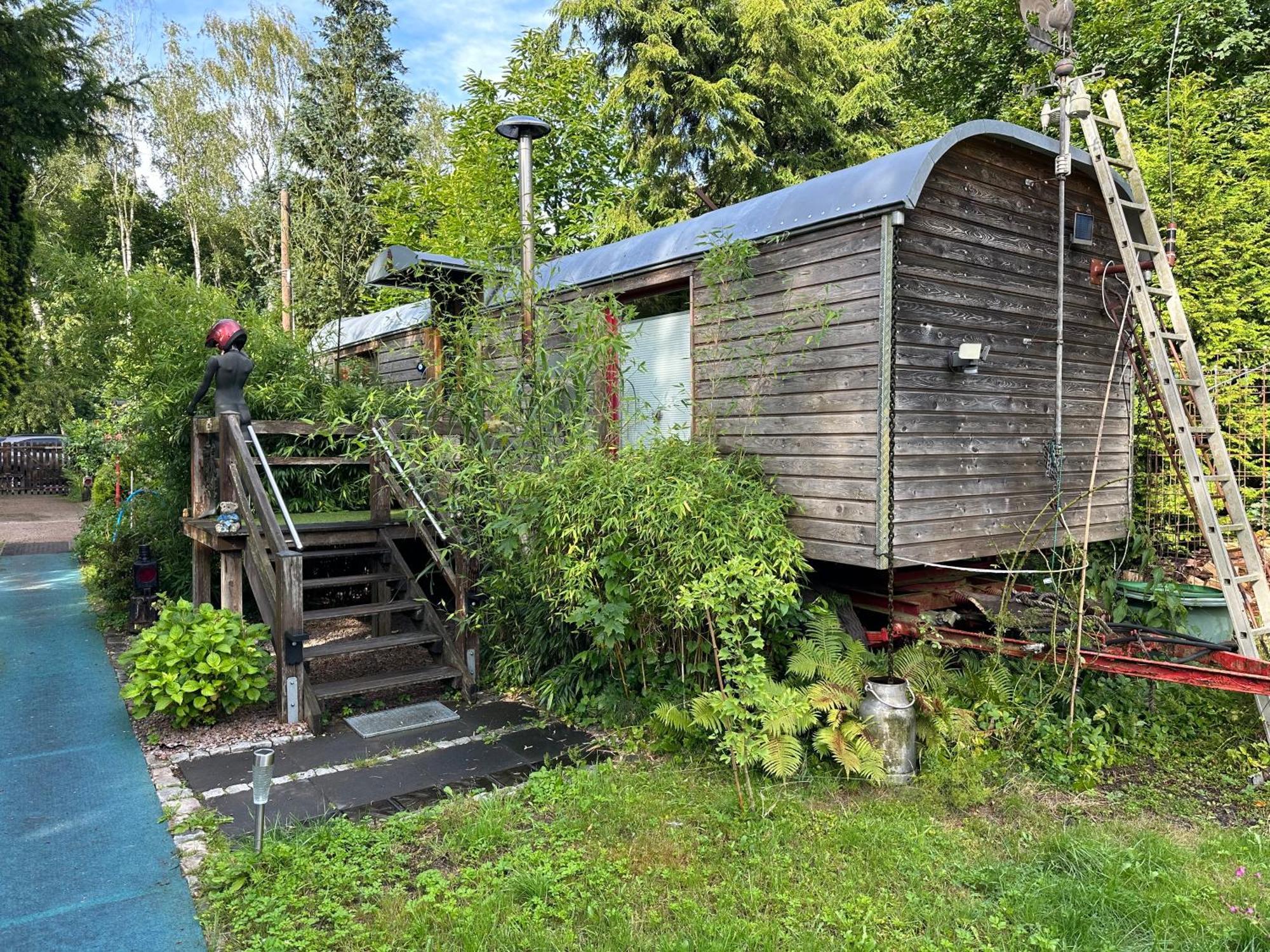 Hotel Zirkuswagen Im Gruenen Quickborn  Exteriér fotografie